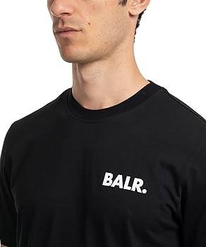 BALR. SCRIPT T-SHIRT (Jet Black) Mサイズ BALR ボーラー Tシャツ 半袖 メンズ SCRIPT T-SHIRT JET BLACK